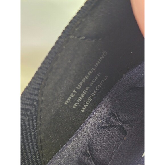 VIVIA Women's 40 9 AlmondToe Tamia Wedge Pro Navy Blue Knit Shoes Heels NW - Picture 7 of 7